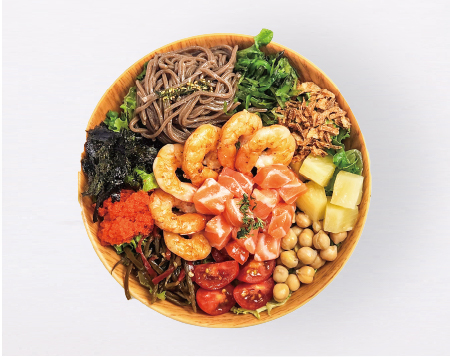 행포케 연어왔새우 포케