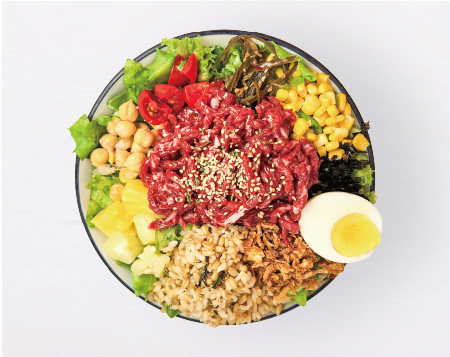 행포케 참기름 육회 포케