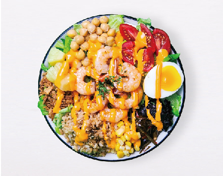 행포케 쉬림프 포케